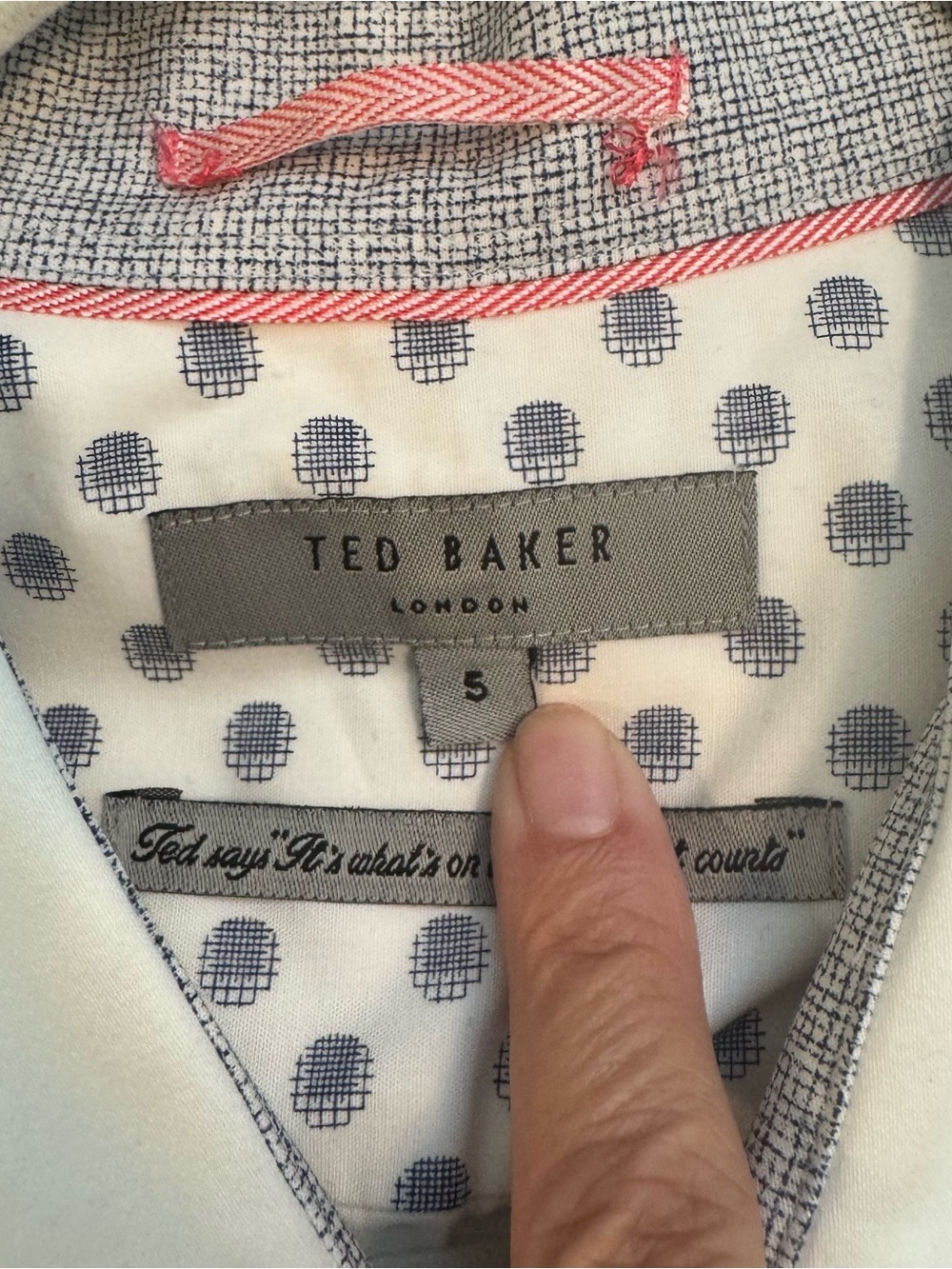 Ted Baker White Button Up Short Sleeve Shirt - Picture 5 of 8